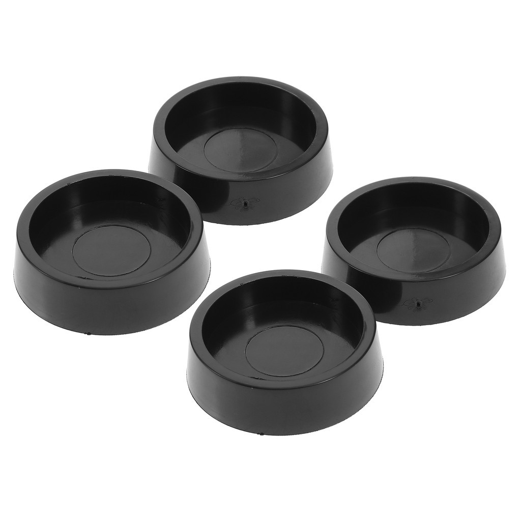 Rubber Feet For Bed Frame 4PCS Furniture Caster Cups Round