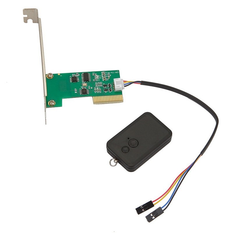 유PCI PC Remote Controller Wireless Restart Switch PC Case Power Supply ...