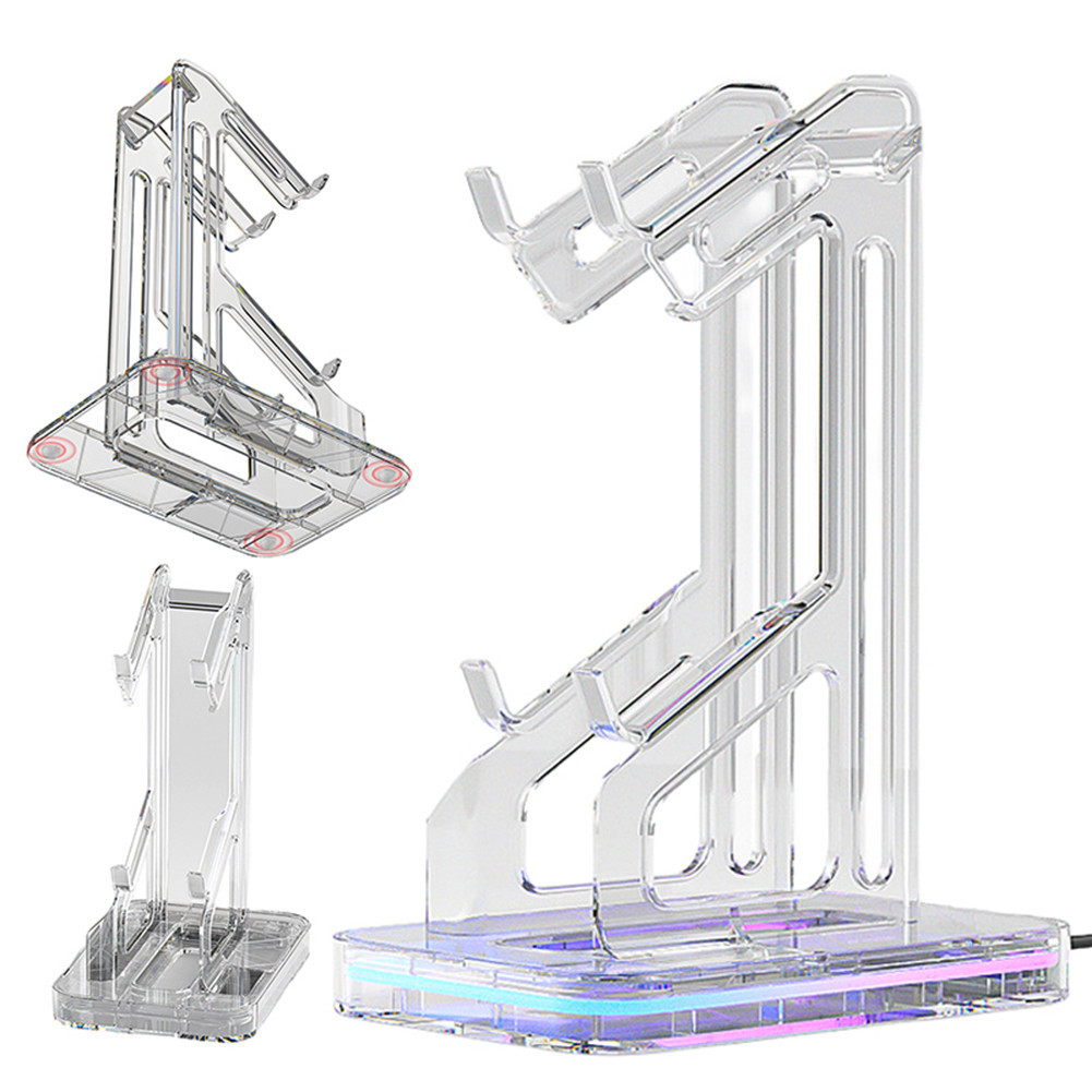☚RGB Controller Display Stand Space Saving Desk Mount Gaming Controller ...