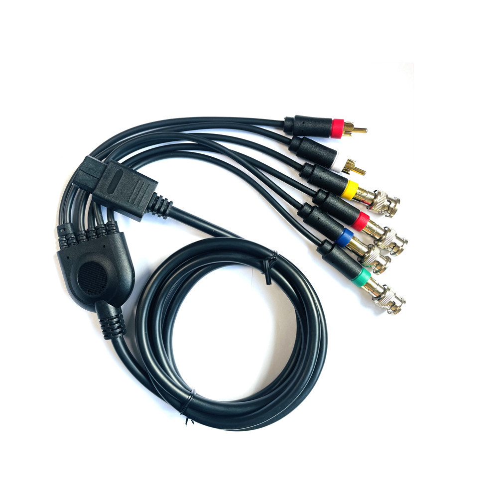 ⋛For N64 NGC SFC For Game cube RCA Composite Cable Cord RGBS/RGB For ...