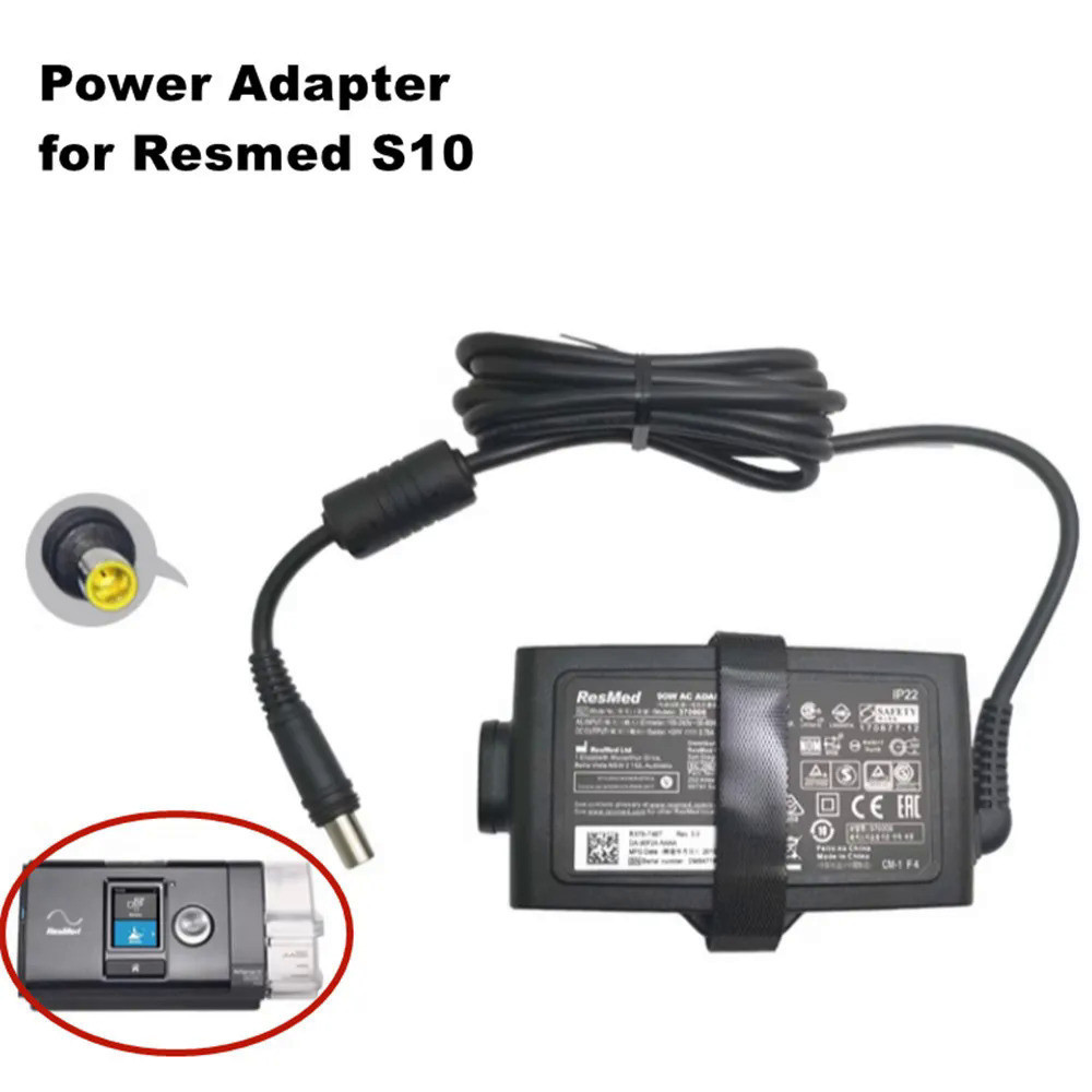 Power Adapter for Resmed S10 CPAP APAP Auto CPAP Anti Snoring COPD ...