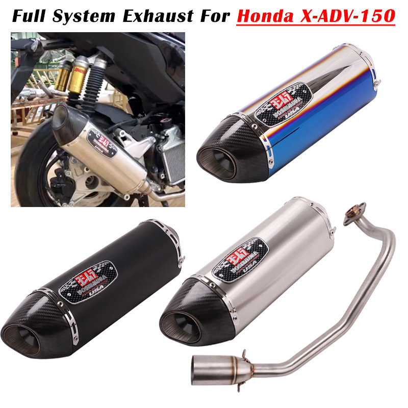 ღSlip On For Honda X-ADV X ADV150 ADV 150 Motorcycle Yoshimura Exhaust ...