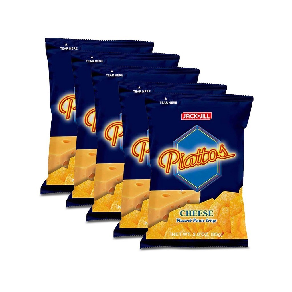 Jack 'n Jill - Piattos Cheese Flavored Potato Crisps - 85g