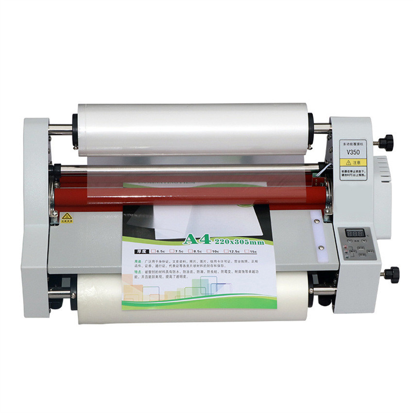 A3 Cold And Hot Dual-purpose Film Laminator Double-sided Laminating ...