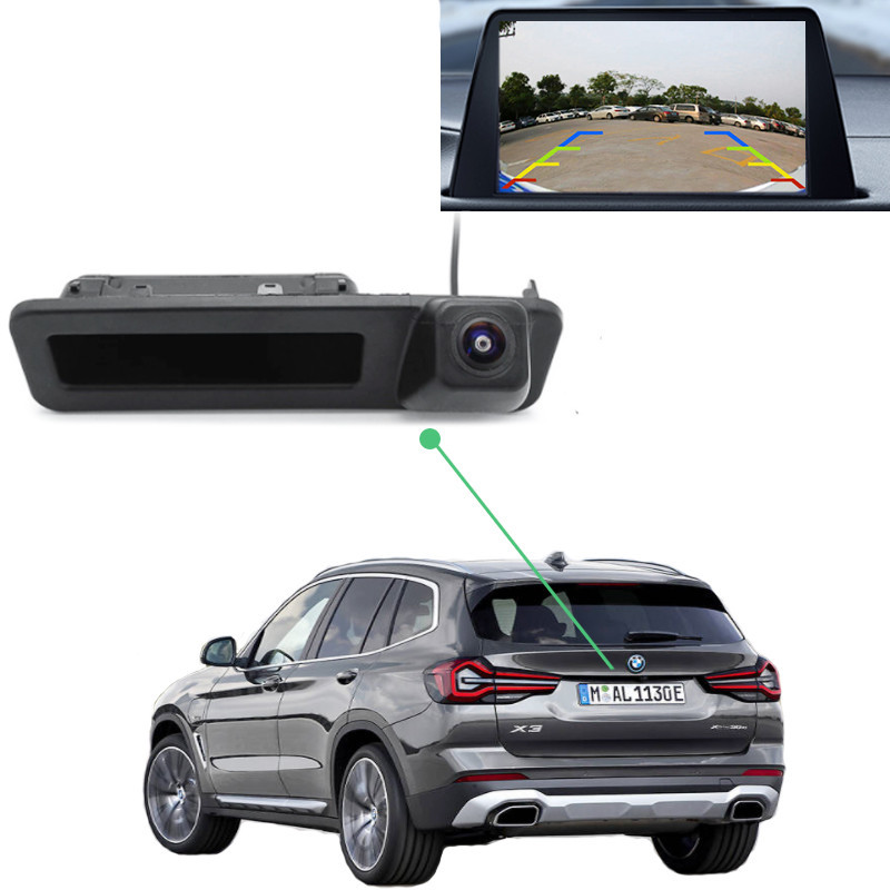 Telecamera Posteriore AUROLYNNE Per BMW X3, X5, Serie 5 F10/F11 – 720P, 170°, Impermeabile