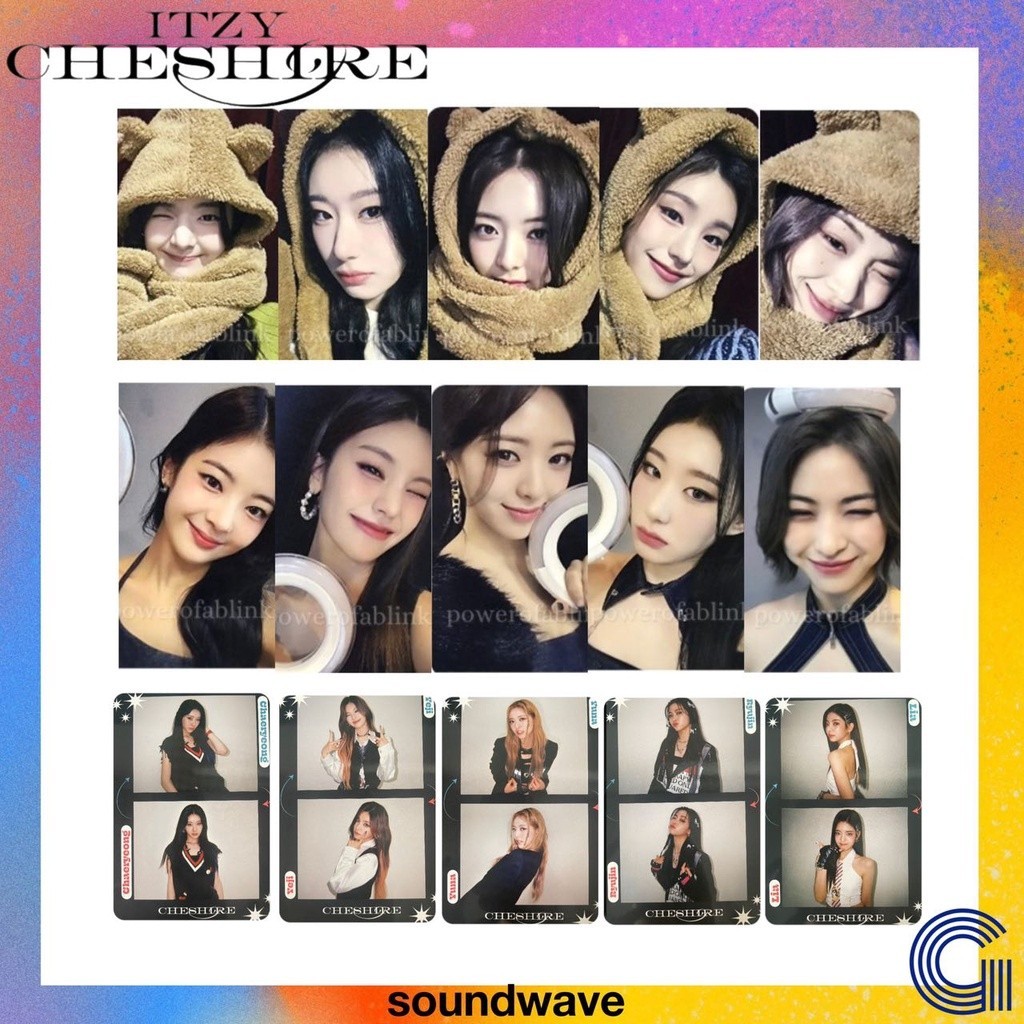 Amazon.co.jp: ITZY cheshire soundwave ラキドロ リュジン 3枚