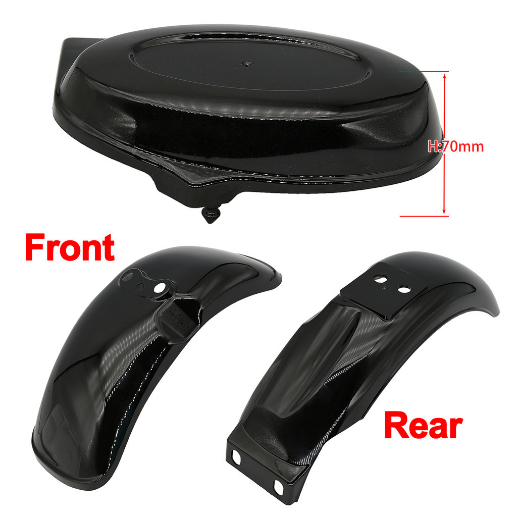 ♝Plastic Motorcycle Bodywork Frame Body Frame Fender Kit Mud Guards for