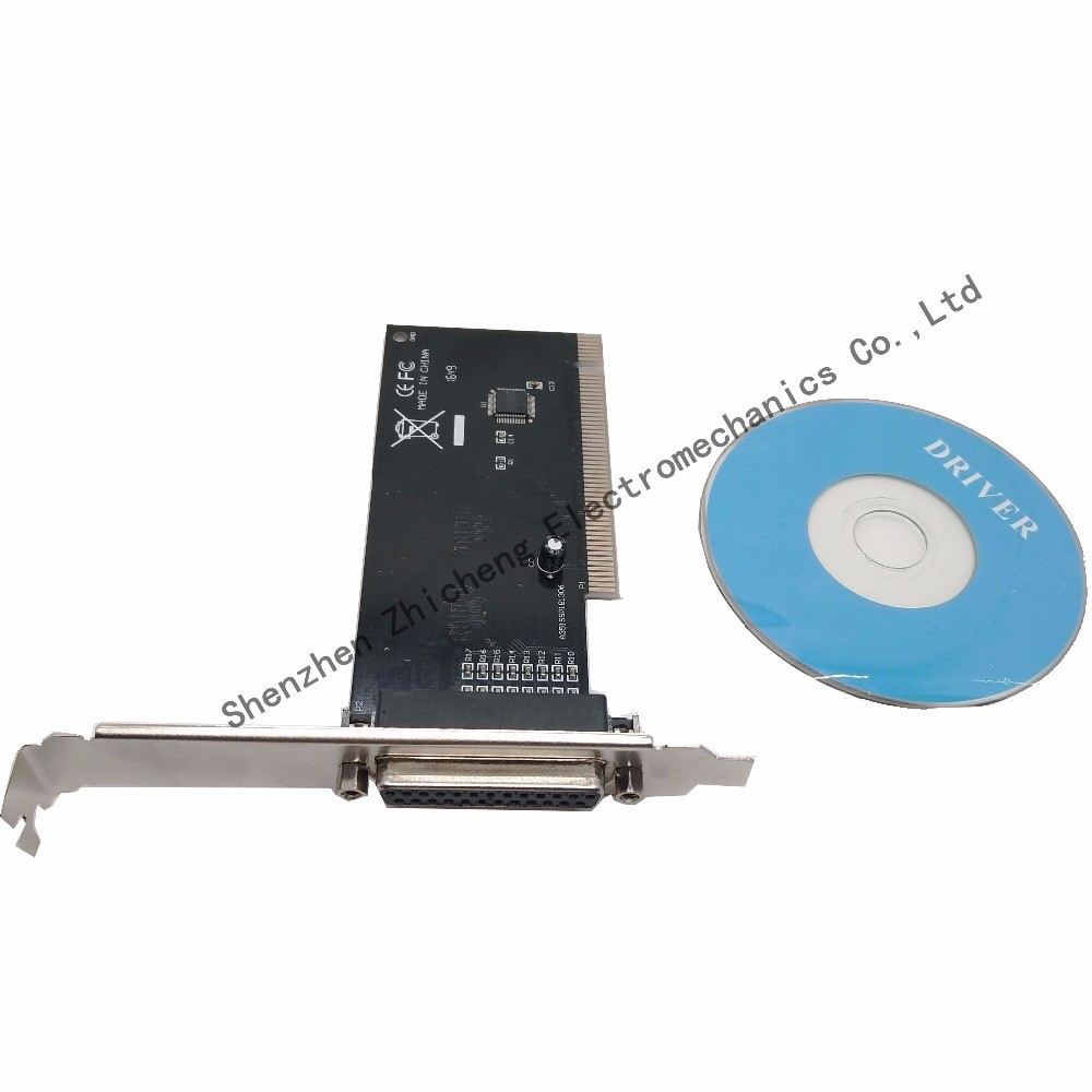 Desktop turn pci parallel port card 25 expansion card printer lpt