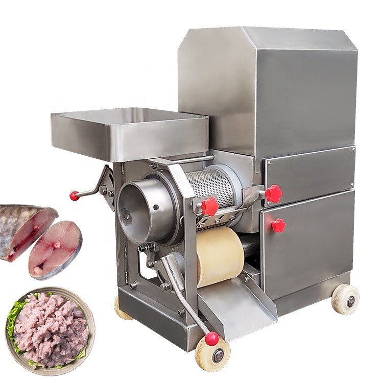♥Fish Processing Fish Meat Bone Separator/fish Meat Cutting Machine ...