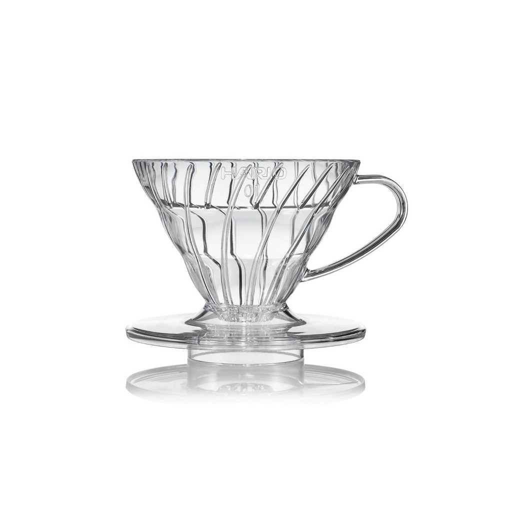 HARIO VDR01T Transparent Dripper 01 Clear Coffee Hand Drip for 1 to 2