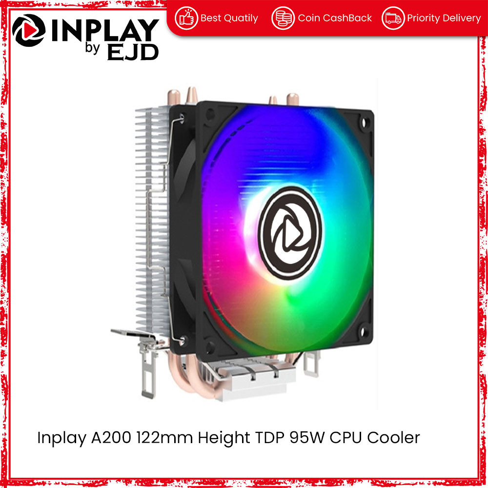Inplay A200 CPU Cooler | Inplay by EJD | Shopee Philippines