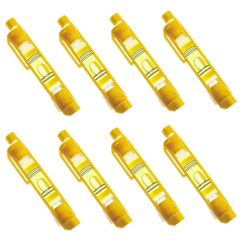 ️8Pcs Mini Rope Bubble Level Hanging Line Spirits Level Bubble String ...