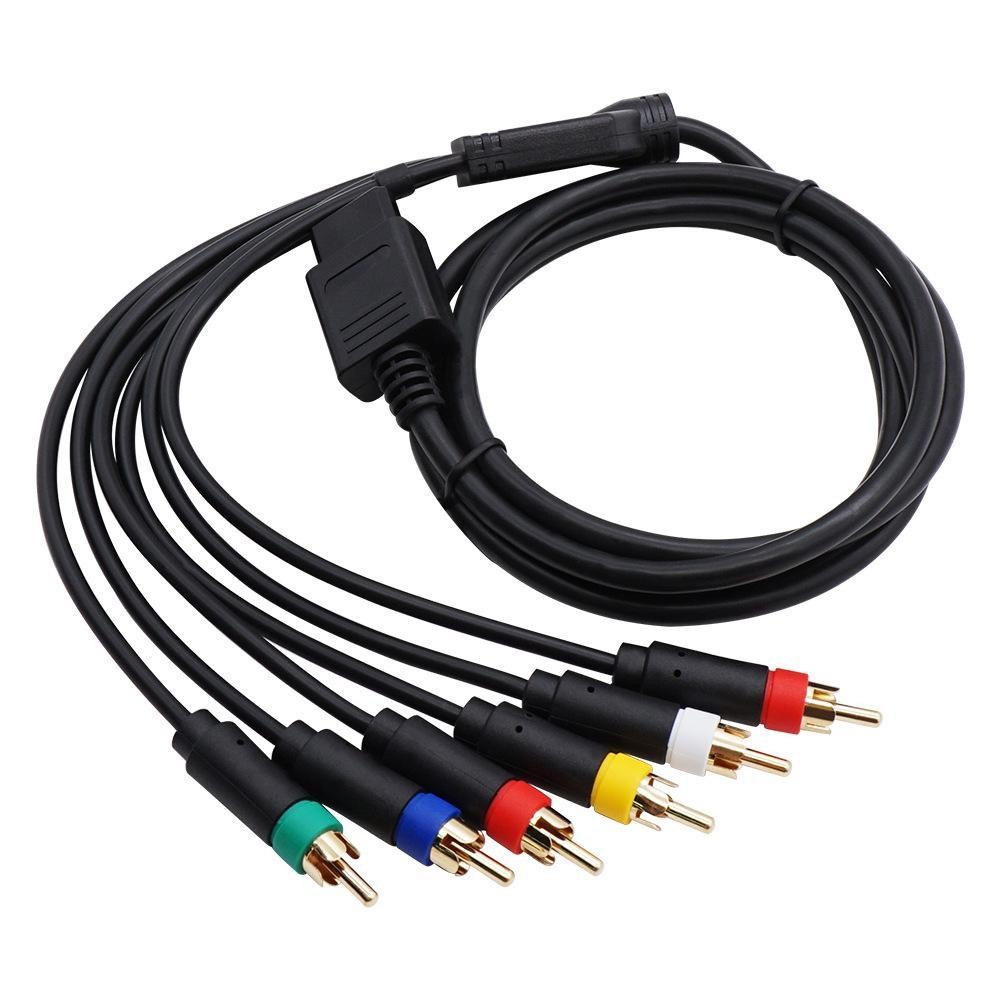 【Suitable For NGC/N64/SNES RGBS Color Monitoring Cable Red Green Blue