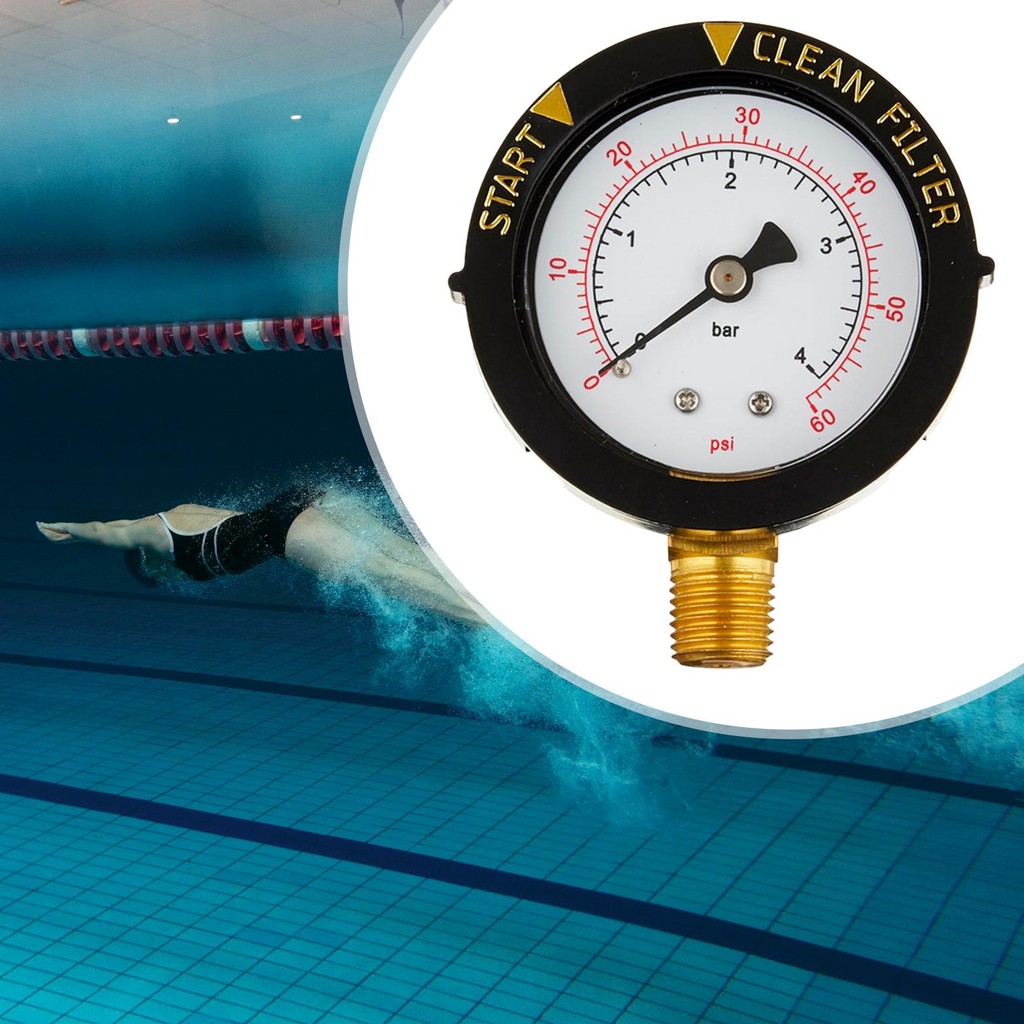 ┲Pool Filter Pressure Gauge Replacement Part Repair Pool Pump Pressure