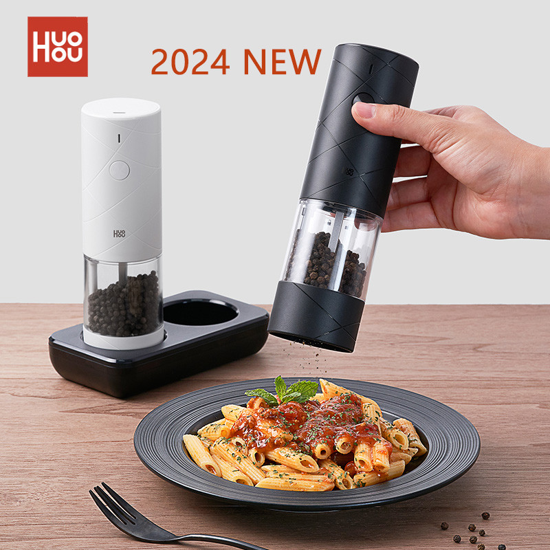 2024 NEW Huohou Electric Grinder Pepper Seasonings Spices Grain Mill