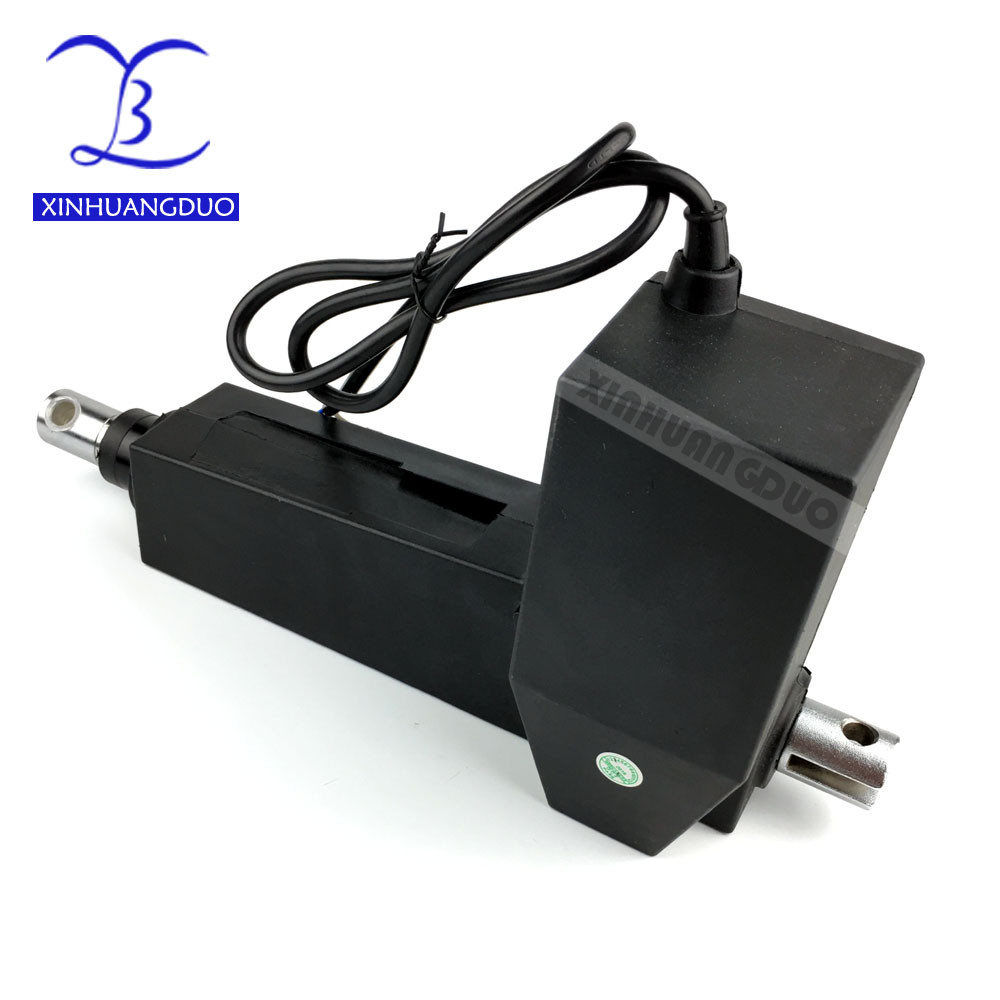 ☆DC motor heavy duty linear actuator 100mm stroke 12v 24v electric ...