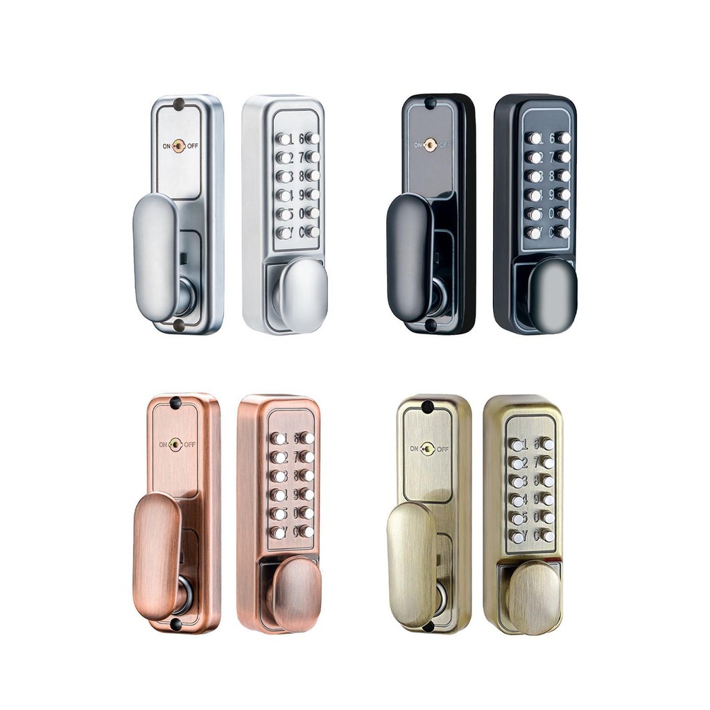 ♀Mechanical Door Lock Keypad Keyless Entry Door Lock Code Door Lock ...