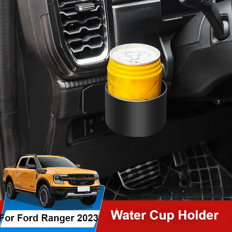 ☊For Ford Ranger 2023 2024 T9 Instrument Panel Car Water Cup Holder