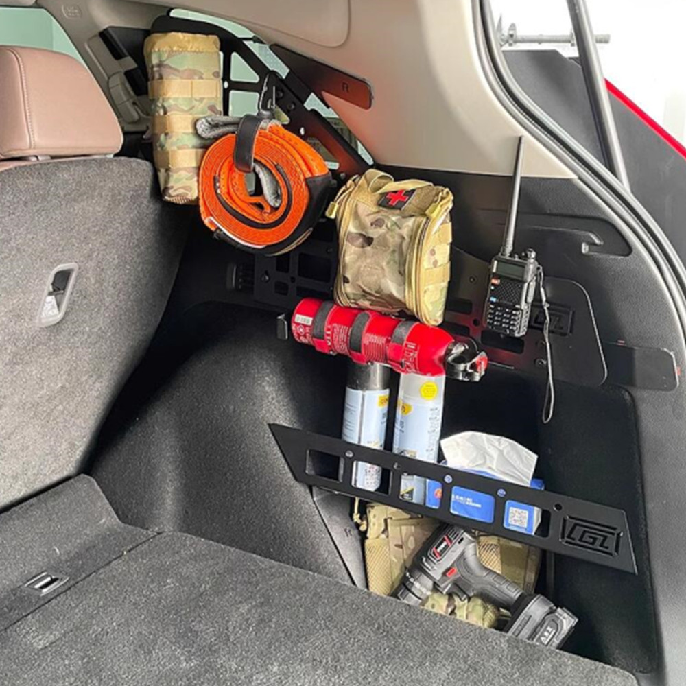 ☺Fit for Honda CRV 2023 2024 Aluminum Side Molle Panels Rear Trunk