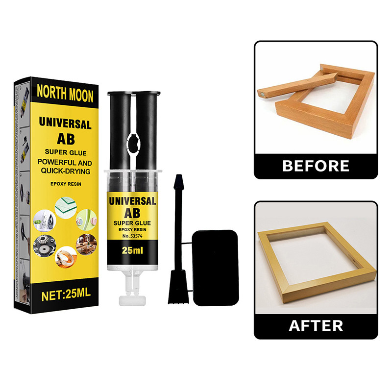 ☈Super Liquid Epoxies AB Glue Strong Quick-drying Glue Adhesive Epoxy ...
