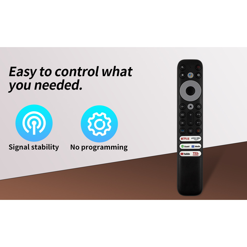 VL12 Replacement Remote Control for TCL Mini-LED QLED 4K UHD Smart ...