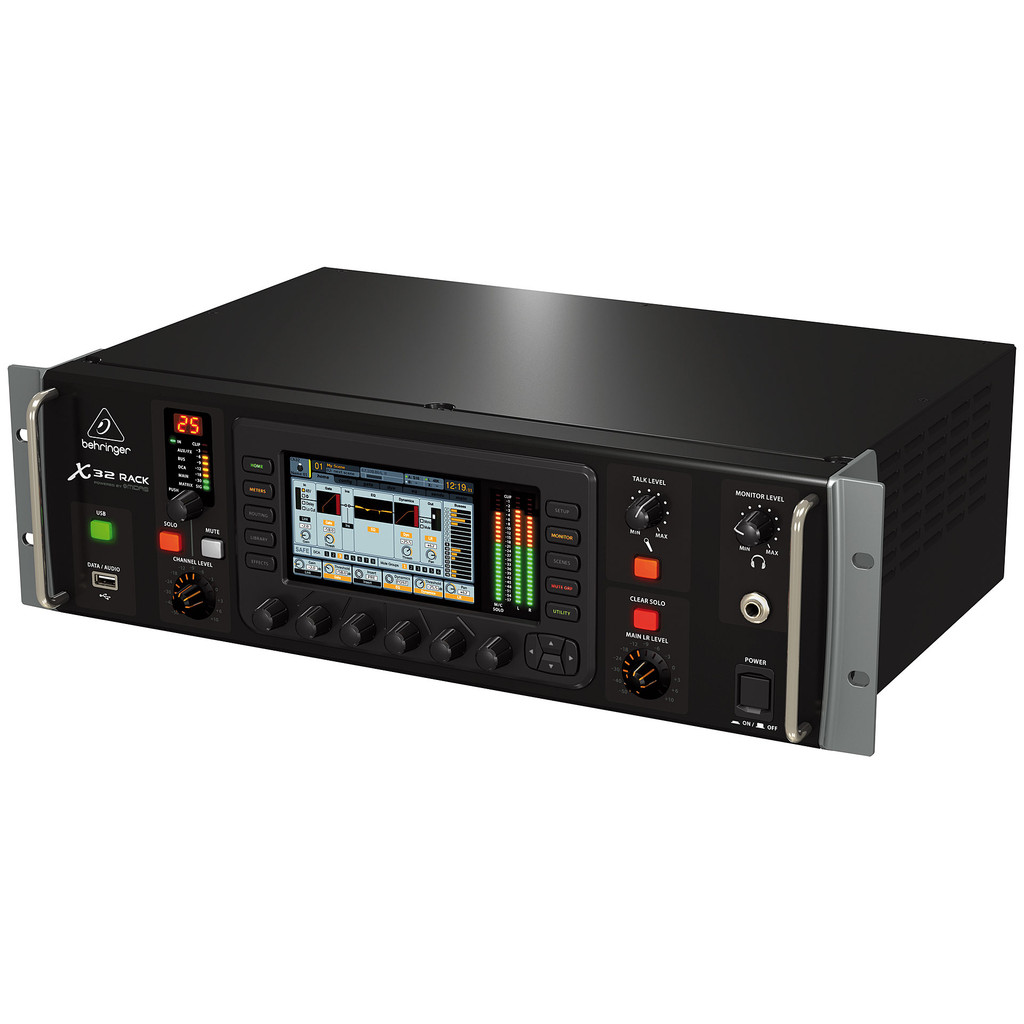 ⚔Behringer X32 Rack 40-channel Rackmount Digital Mixer Console with 16 ...