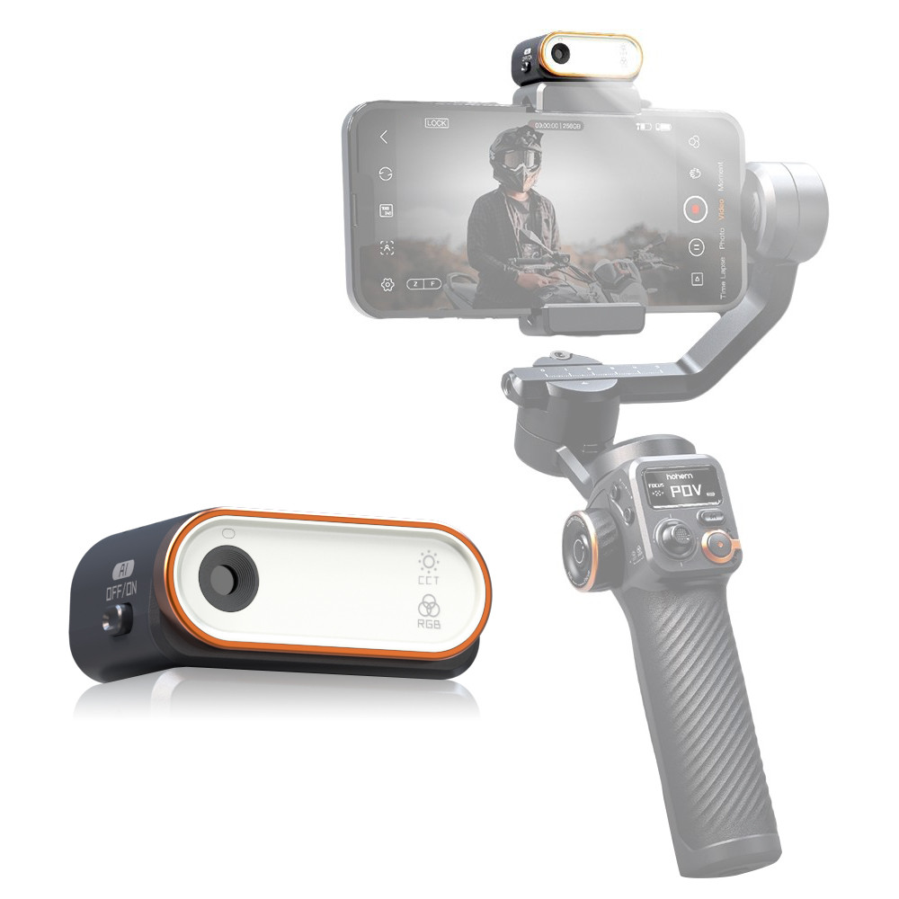 ⓛhohem AI Tracking Sensor Magnetic Fill Light with AI Vision Sensor AI ...