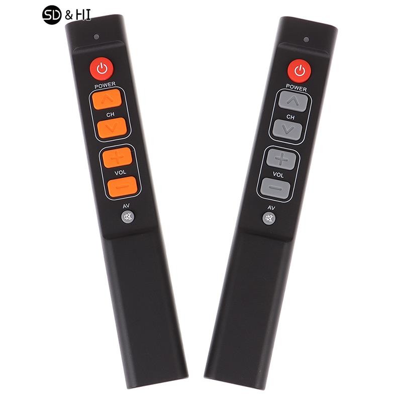 ★6 Key Learning Infrared IR Remote Controller for Smart TV BOX STB DVD ...
