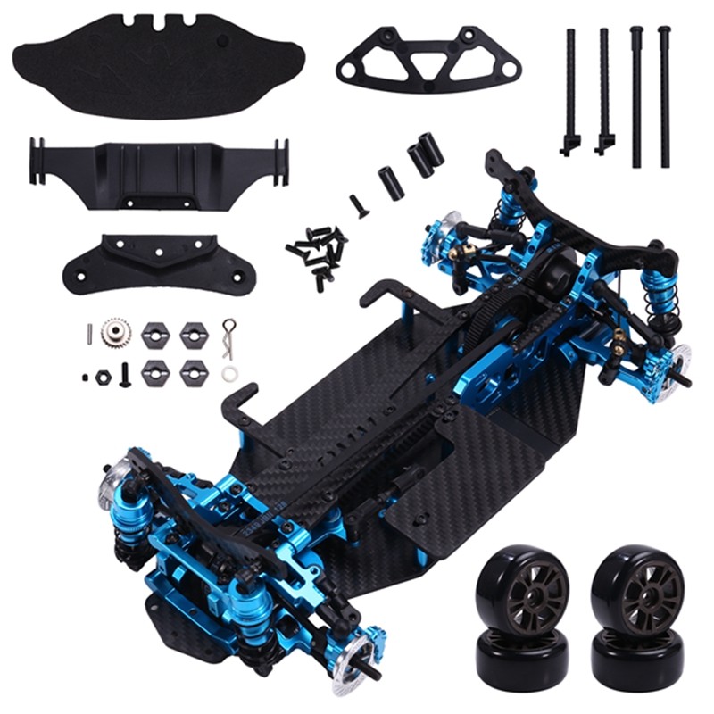 ☟DIY RC Car 4WD Drift Racing Frame 1/10 M-Size Trf416 RC Frame Drift ...