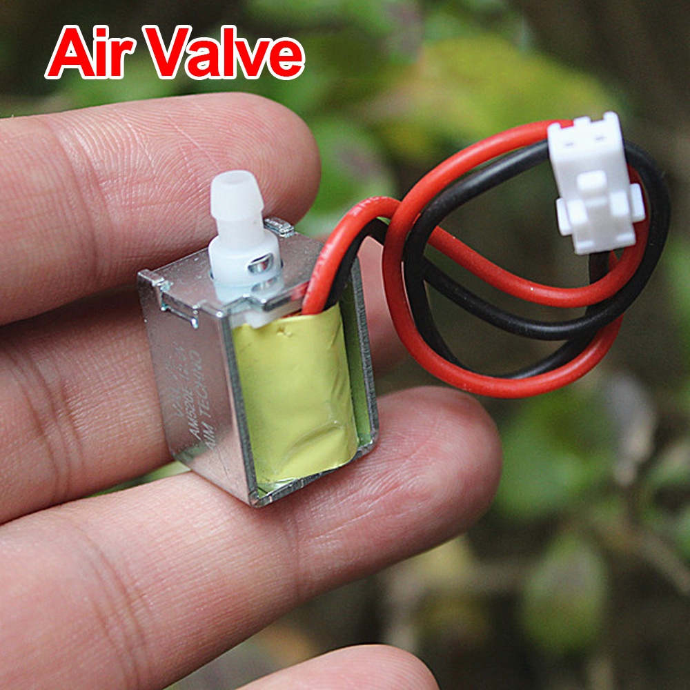 Mini Solenoid Valve Normally Closed Air Exhaust Valve DC 12V Vent Valve