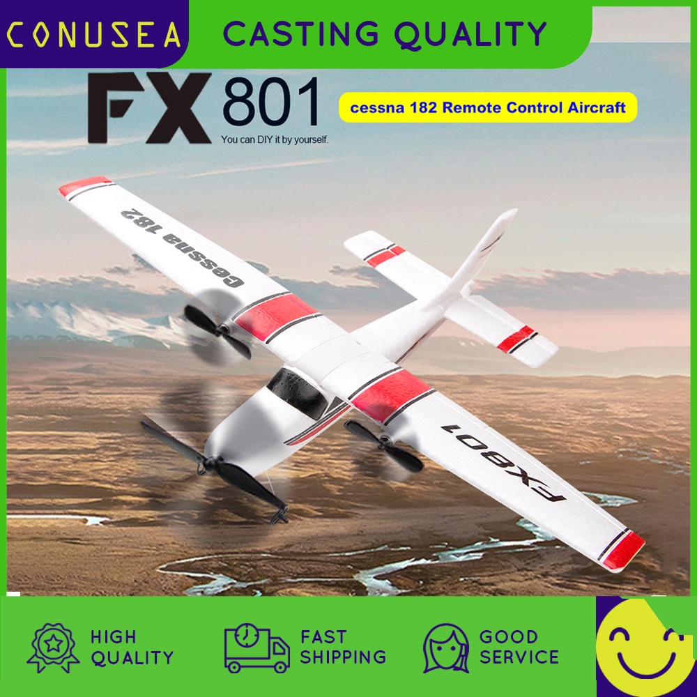 ♕♂Fx801 Rc Plane for Radio Control Glider with Remote Airplane Cessna ...