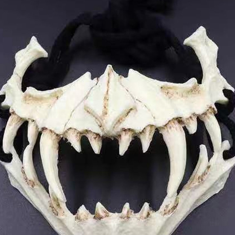 Halloween Mask Animals Skull Horror Scary Wolf Fangs Masks for ...