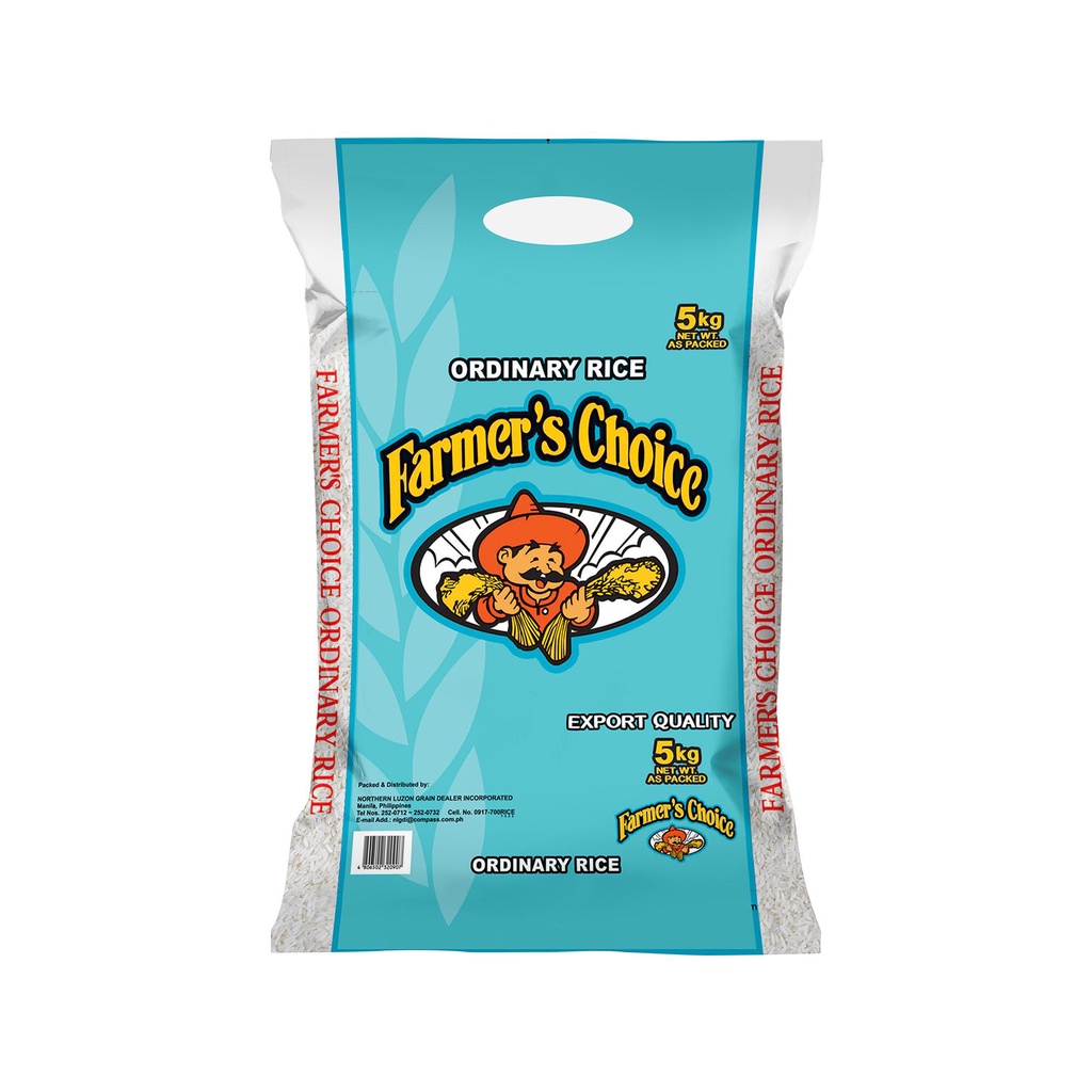 Farmer's Choice Ordinary 5KG Shopee Philippines