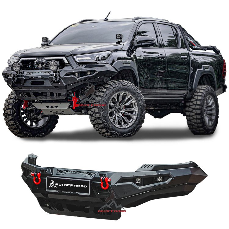 Top 4x4 Pickup BULL BAR Steel front bumpers rear bumpers toyota hilux