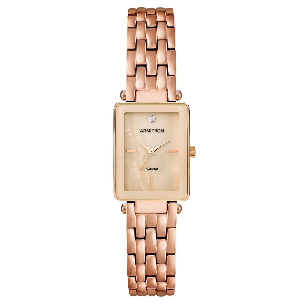 Armitron Rose Gold Stainless Steel Bracelet Analog Watch AR 75 5769BMRG Shopee Philippines