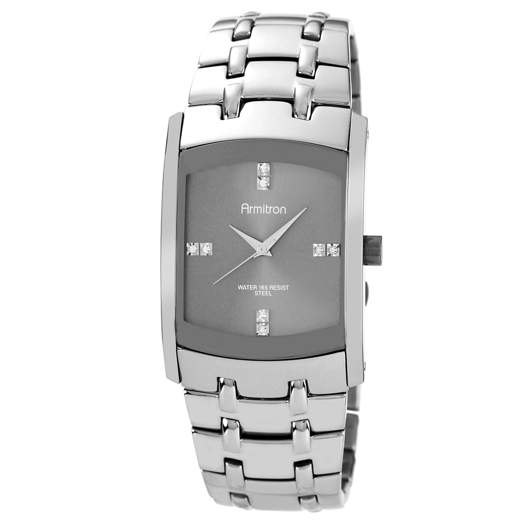 Armitron Silver Stainless Steel Bracelet Analog Watch AR 20