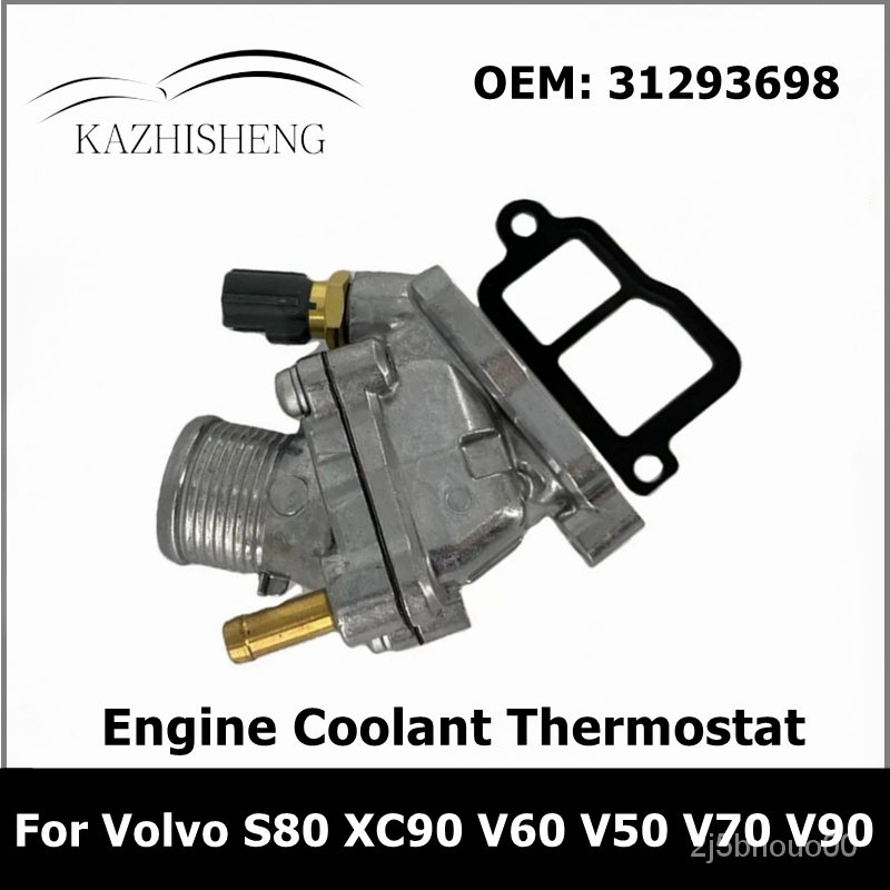 31293698 Aluminium Engine Cooling System Coolant Thermostat Housing for