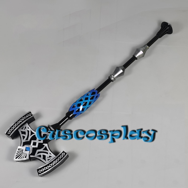 575 Final Fantasy XIV FF14 Dark Witch Gaia Cosplay Hammer Prop Replica ...