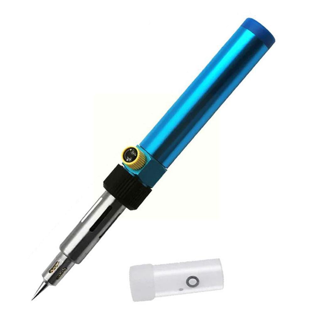 Portable Gas Soldering Iron 1300c Butane 4In1 Flame Welding And Gun