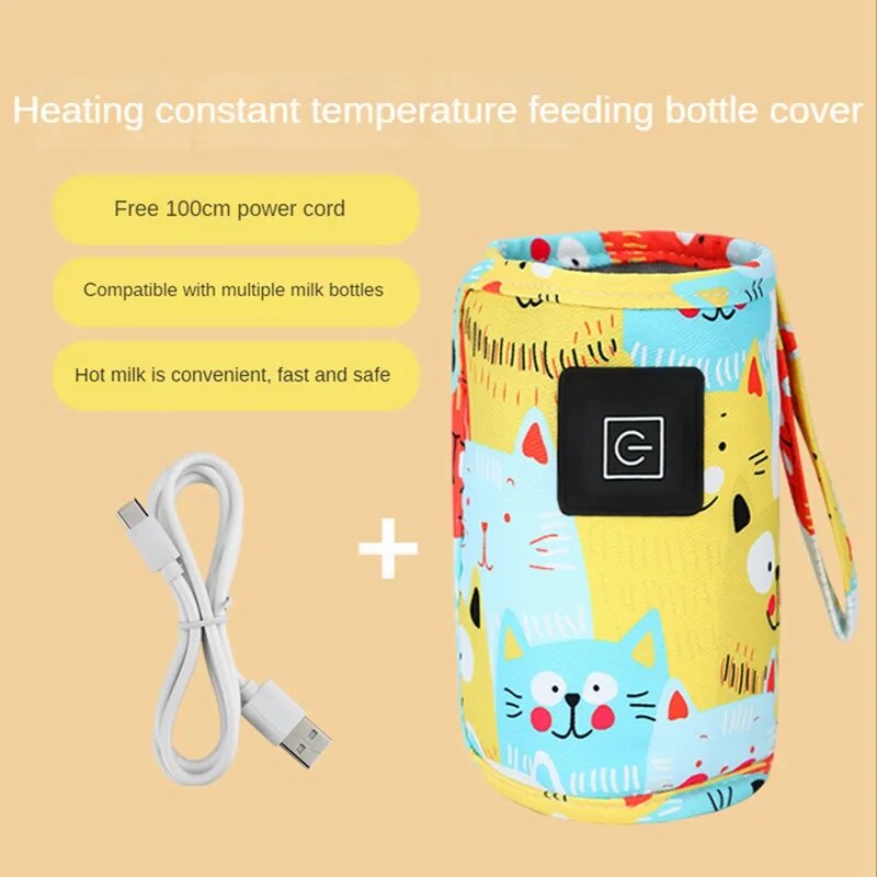 유USB Milk Water Warmer Travel Stroller Insulated Bag For Infant Outdoor