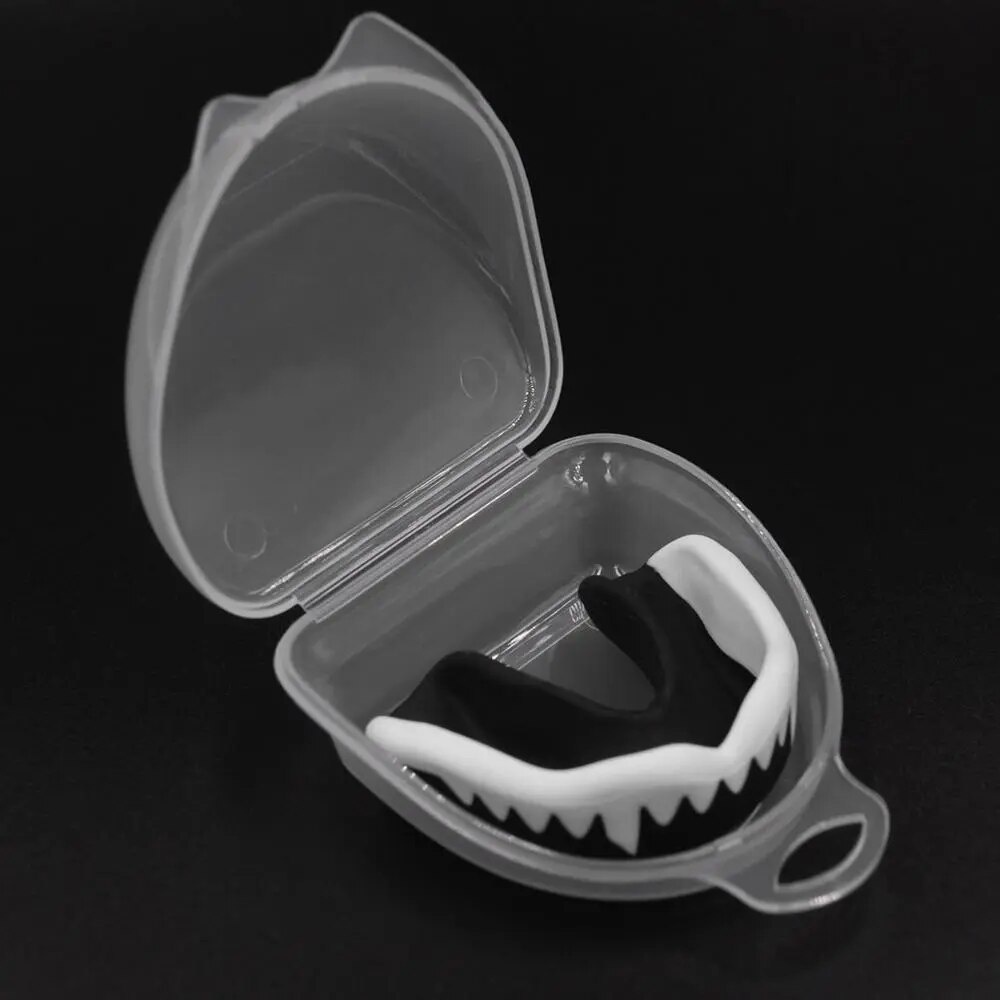 70T Professional Mouth Guard Adult Karate Muay Safety Soft EVA Mouth