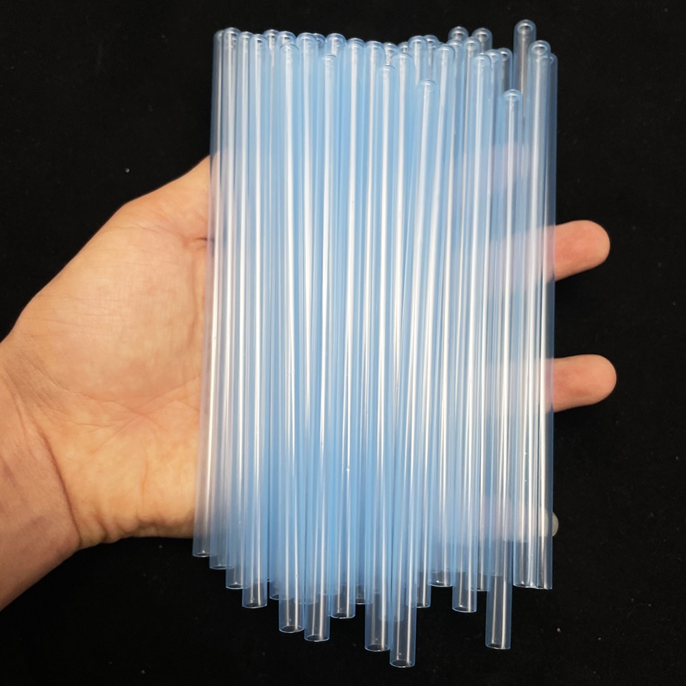 50PCS Hare Rabbit Artificial Insemination Cannula Casing Straw Sperm