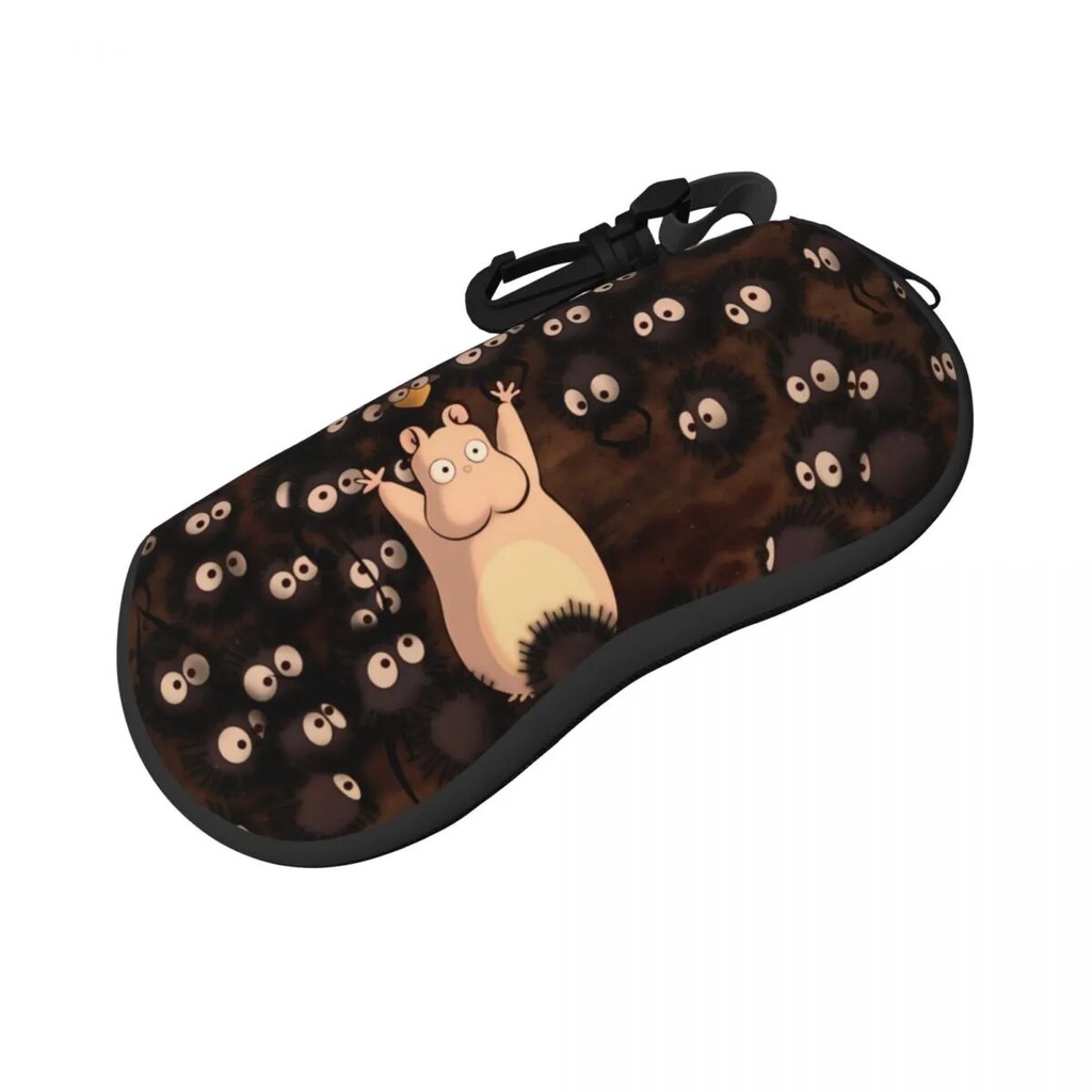 웃Spirited Away Coal Horizontal Glasses Case Soot Sprites Party Men ...