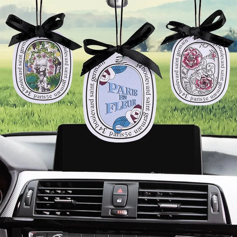 2pcs/lot Car Fragrance Pendant Car Fragrance Ornament Car Accessories Interior Long lasting Fra