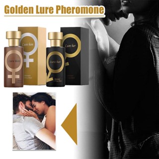 Aphrodisiac Golden Her Pheromone Perfume Spray for Men to Attract Women