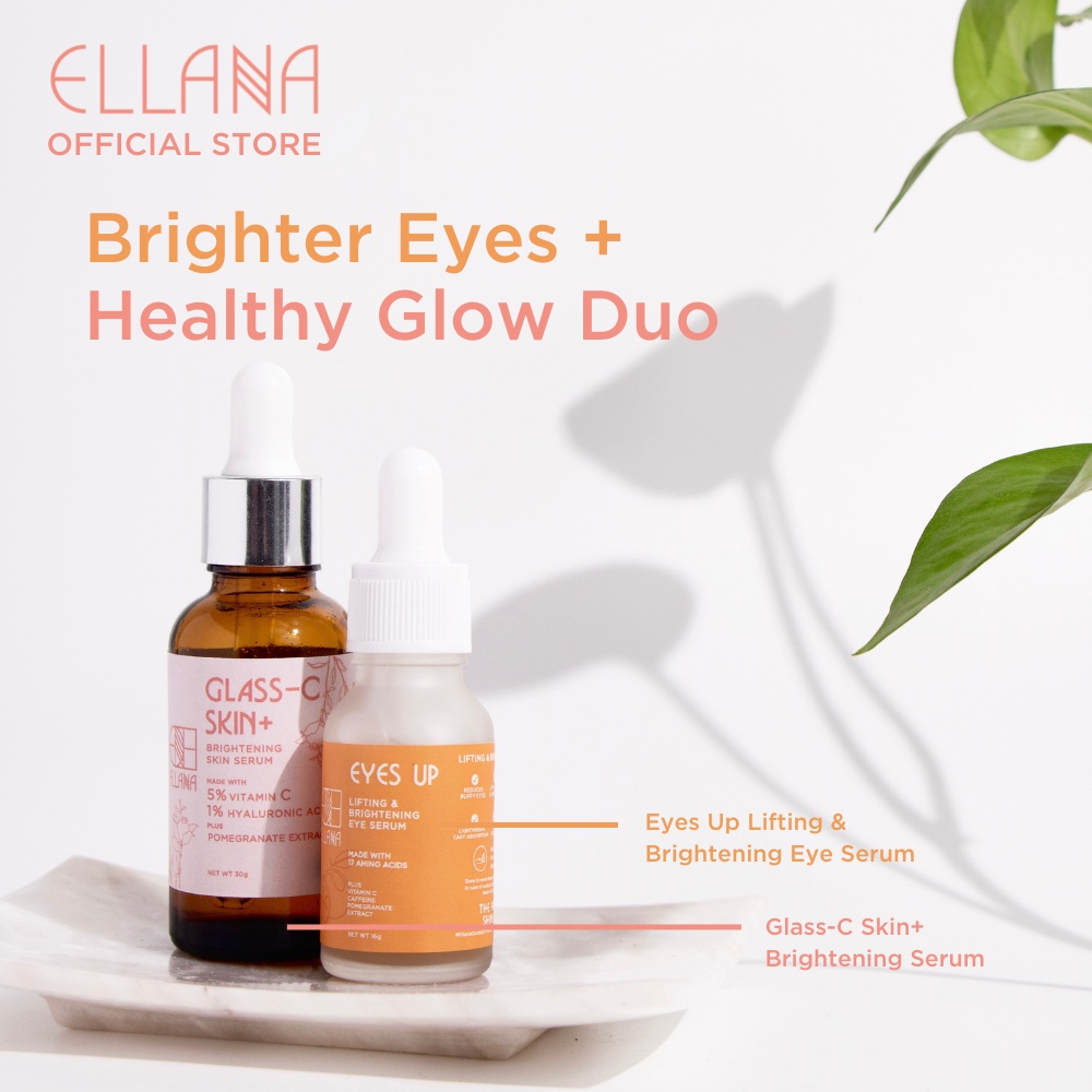 ELLANA Brighter Eyes + Healthy Glow Duo Eyes Up! Brightening