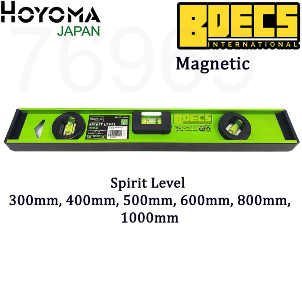 S731 Hoyoma Japan Spirit Level Level Bar Heavy Duty (300mm to