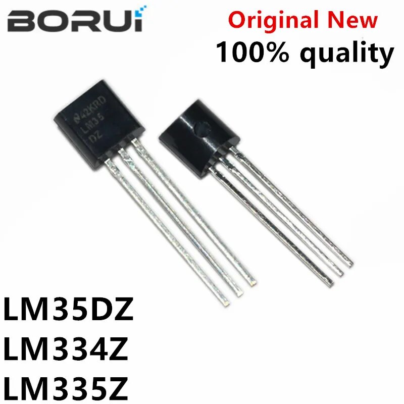 10pcs LM35DZ TO92 LM35 TO92 LM35D LM334Z LM334 LM335Z LM335 Precision