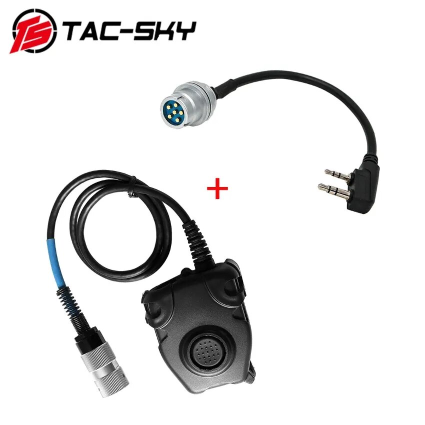 Tac Sky 6 Pin Peltorptt And Prc148 152 Walkie Talkie Diy Connector U