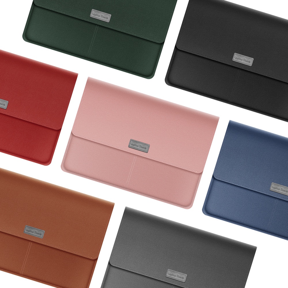 4 in 1 Pu Leather Laptop Sleeve Bag Case For Dell inspiron/vostro 15